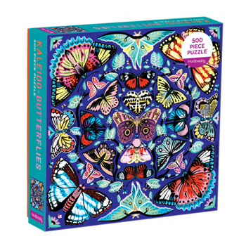 Misc. Kaleido-Butterflies 500 Piece Family Puzzle Book