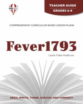 Paperback Fever 1793 - Teacher Guide by Novel Units Book