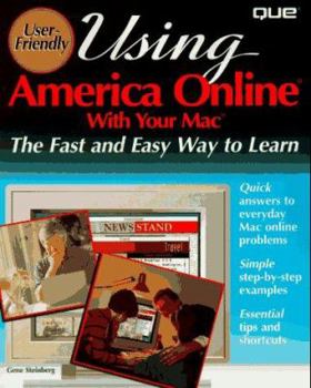 Paperback Using America Online with Your Mac Book