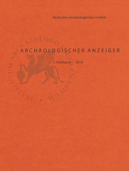 Hardcover Archaologischer Anzeiger: 1. Halbband 2018 [German] Book