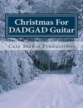 Paperback Christmas for DADGAD Guitar Book