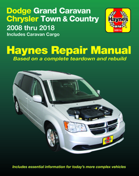 Paperback Dodge Grand Caravan & Chrysler Town & Country 2008-18 Including Caravan Cargo Book