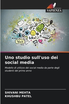 Paperback Uno studio sull'uso dei social media [Italian] Book