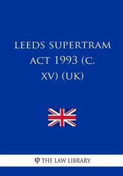 Paperback Leeds Supertram ACT 1993 (C. XV) (Uk) Book