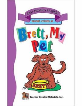 Paperback Brett My Pet (Short E) Easy Reader Book