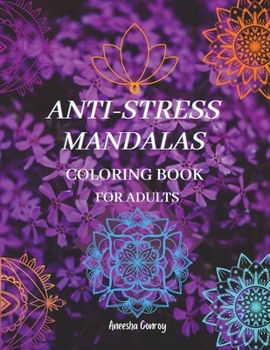 Paperback ANTI-STRESS MANDALAS Coloring Book For Adults Book
