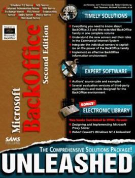 Hardcover Microsoft Backoffice2.5 Unleashed [With Includes Source Code, Examples, Docupact...] Book