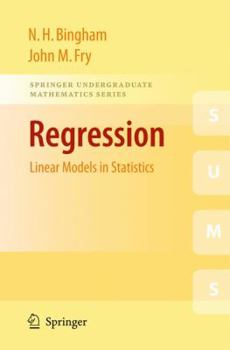 Paperback Regression: Linear Models in Statistics Book
