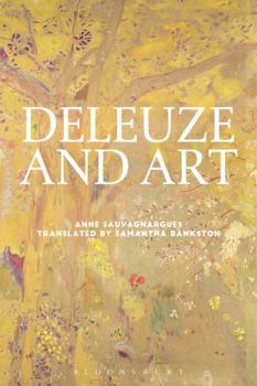 Paperback Deleuze and Art Book