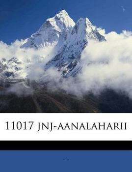 Paperback 11017 Jnj-Aanalaharii [Telugu] Book