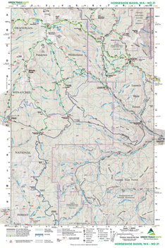 Map Horseshoe Basin, Wa No. 21 Book