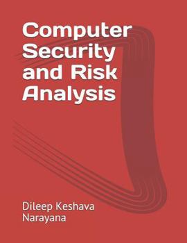 Paperback Computer Security and Risk Analysis Book