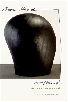 Hardcover From Head to Hand: Art and the Manual Book