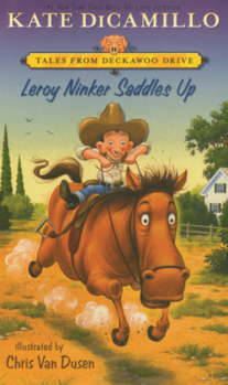 Library Binding Leroy Ninker Saddles Up Book