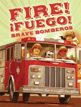 Hardcover Fire! Fuego! Brave Bomberos Book