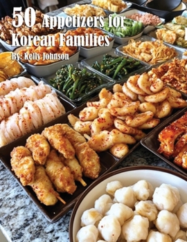 Paperback 50 Appetizers for Korean Families Book