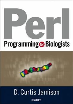 Paperback Perl Programming for Biologists Book