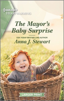 Mass Market Paperback The Mayor's Baby Surprise: A Clean Romance [Large Print] Book