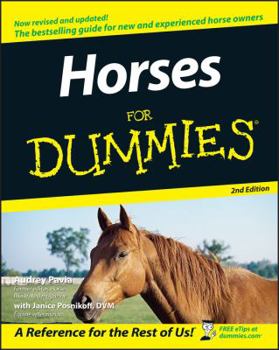 Horses For Dummies (For Dummies (Pets)) - Book  of the Dummies