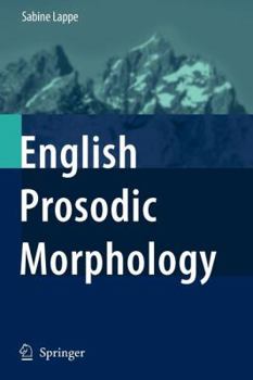 Paperback English Prosodic Morphology Book