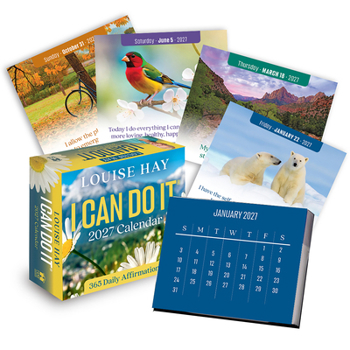 Misc. I Can Do It(r) 2027 Calendar: 365 Daily Affirmations Book