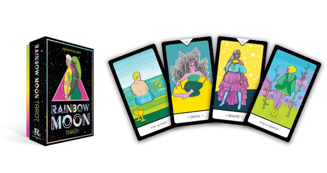 Cards Rainbow Moon Tarot Book