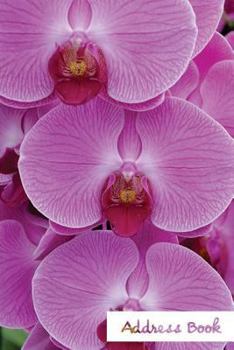 Address Book.: (Flower Edition Vol. D77) Glossy And Soft Cover, Large Print, Font, 6" x 9" For Contacts, Addresses, Phone Numbers, Em