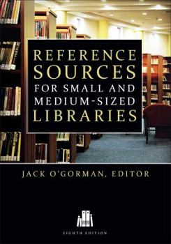 Paperback Reference Sources for Small and Medium-Sized Libraries, Eighth Edition Book