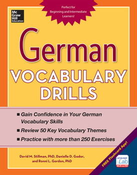 Paperback German Vocabulary Drills Book