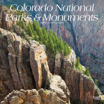 Calendar Colorado National Parks & Monuments 2021 Square Book