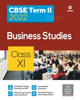 Paperback CBSE Term II Business Studies 11th Book