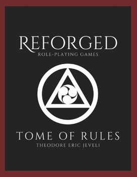 Hardcover Reforged RPG: Tome of Rules Book