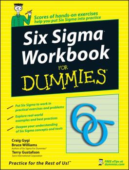 Paperback Six SIGMA Workbook for Dummies Book