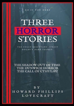 Paperback Three horror stories Book