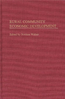 Hardcover Rural Community Economic Development Book