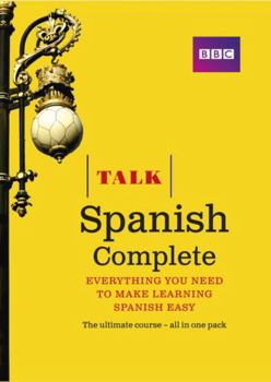 Paperback Talk Spanish Complete (Book/CD Pack): Everything you need to make learning Spanish easy Book