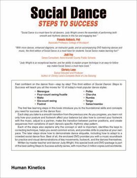 Paperback Social Dance: Steps to Success [With DVD] Book