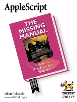 Paperback AppleScript: The Missing Manual Book