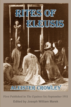 Paperback The Rites of Eleusis Book