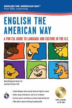 Paperback English the American Way: A Fun ESL Guide to Language & Culture in the U.S. W/Audio CD & MP3 Book