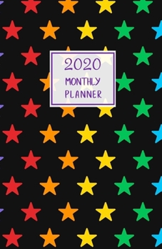 Paperback 2020 Monthly Planner: Portable. Month on 2 pages followed by six Notes pages. Monthly layout Includes To-do section. 8.5"x 5.5". Fits in pur Book