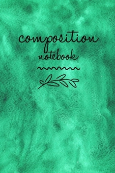 Composition Notebook: College Ruled 6" x 9" Writing Notes Journal,Office,Kids,School and college student.