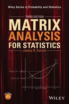 Hardcover Matrix Analysis for Statistics Book