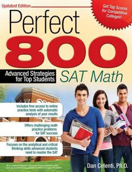 Paperback Sat Math: Advanced Strategies for Top Students (Perfect 800) Book