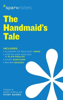 Paperback The Handmaid's Tale Sparknotes Literature Guide Book
