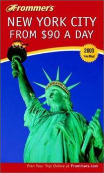 Paperback Frommer's New York City from $90 a Day [With Folded Map] Book
