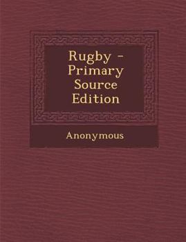 Paperback Rugby Book