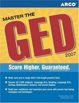 Paperback Master the GED Book