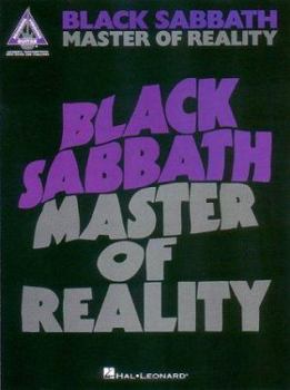 Paperback Black Sabbath - Master of Reality Book