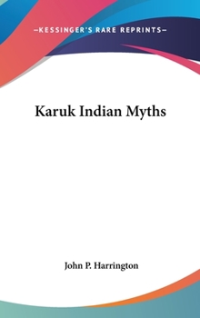 Hardcover Karuk Indian Myths Book